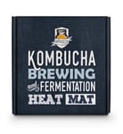 Kombucha Heater - Fermentaholics Kombucha Brewing and Fermentation Heat Mat or Wrap - Keep Your Ferments Happy and Productive by Brewing in The Proper Temperature Range