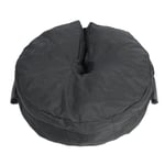 Black Round Shape Sandbag For Outdoor Tent Sunshade Parasol
