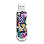 Integral 128GB Leaves Xpression USB 3.0 Flash Drive are Stylishly Designed USB Memory Flash Drives - Ideal Storage and Back Up for Study, Work and Play and a Great Fun & Funky Gift Idea