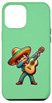 Coque pour iPhone 13 Pro Max Mariachi Costume Cinco de Mayo avec guitare pour enfant
