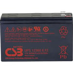 CSB Battery UPS 123606 high-rate UPS123606F1F2 Batterie au plomb 12 V 7 Ah plomb (AGM) (l x H x P) 151 x 99 x 51 mm cosses plates 6,35 mm sans