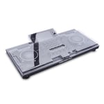 Decksaver Cover for Denon SC Live 4 - Super-Durable Polycarbonate Protective lid in Smoked Clear Colour, Made in The UK - The DJs' Choice for Unbeatable Protection