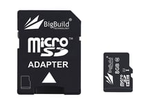 8GBMicro MicroSD Memory card for NextBase iN-CAR CAM 312GW DashCam 80MB/s