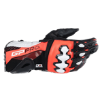 Alpinestars GP Pro R4 MC-Handskar Svart-Röd Fluo-Vit