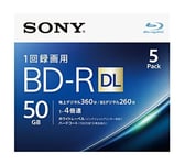 Sony Blu-ray Discs BD-R DL 50GB 4X Speed 3D Blank Media Printable discs 36895 JP