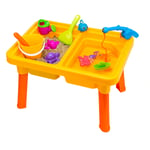 Sand Water Table Fishing Kids Fun Play Garden Outdoor Toy With Accessories NEW