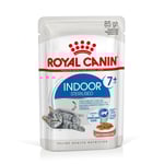 Royal Canin Indoor Sterilised 7+ i sås - 12 x 85 g