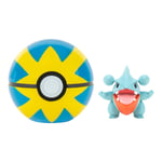 Pokemon - Clip'n Go - Gible & Quick Ball (Pkw0160)