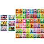 54 Pcs Acnh Nfc Tag Mini Jeu Cartes De Villageois De Rares Pour Sanri 0 Animal Crossing New Horizons Cartes De Jeu Series 5 (401-448)
