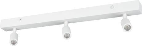 Northlight Leon taklampa med 3 spotlights, 45 cm