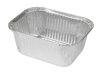Aluminiumbricka 250Ml M/Rullkant 110St/Förpackning Aluminium 1X1x1mm (110Ea)