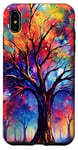 iPhone XS Max Colorful Tree & Forest, Beautiful Fantasy Nature & Life Case