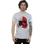 T-shirt Star Wars: The Last Jedi  Red Cubist