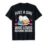 Funny Reading Art For Women Bookworm Girls Reader Book Lover T-Shirt