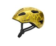 Cykelhjälm Lazer Pnut KinetiCore Golden Giraffe grönt spänne