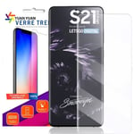 Verre trempé pour Samsung Galaxy S21 Ultra 6.8" SM-G998B - Lot de 2 film de protection - Marque Yuan Yuan