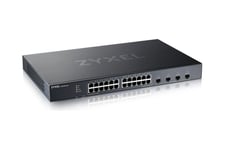 Zyxel XGS1935 Series XGS1935-28 - switch - hanterad - 24 portar - smart - rackmonterbar