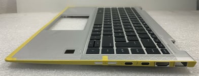 HP EliteBook x360 1040 G6 L66881-081 Danish Danca Keyboard Palmrest Denmark NEW