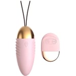 Bluetooth Egg Vibrator med fjärrkontroll Bullet Dildo Sexleksaker för kvinnor Par Vibrerande trosor-typ Rosa