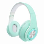 Newest Kids Bluetooth Headphones Wireless/Wired On Ear Headphones for Kids Adults (Sky Blue)