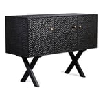 Zanat - Touch Sideboard, 3 doors/Solid wood, Black stained maple