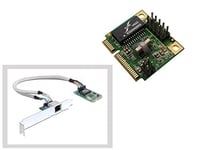 KALEA-INFORMATIQUE Carte contrôleur Mini PCI Express réseau 1 Port LAN GIGABIT ethernet avec Chipset Realtek RTL8111