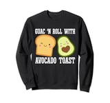 Avocado Toast Costume Matching Avo Toast Bread Slice Sweatshirt