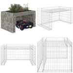 Garage för gräsklippare och blombädd 110x80x60 cm ståltråd - Garage För Gräsklippare - Hus För Gräsklippare - Home & Living