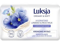 Luxja Creamy &amp Soft Moisturizing Creamy Bar Soap Flax &amp Rice Milk 90g