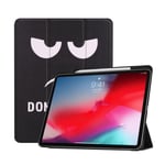 Apple Ipad Pro 11 Inch (2018) Tri-fold Patterned Leather Case - Do