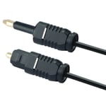 3.5mm Plug Digital Optical Audio Fiber Cable Toslink Aud 1m