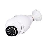 Bulb Security Camera 1080P WiFi Surveillance Camera Motion Tracking Two Way FST