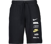 Club Fleece+ M shorts Herr BLACK XL