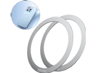 Baseus Halo magnetisk ring för telefon, MagSafe (silver)