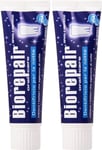 2 pcs biorepair Night Protection Toothpaste 75ml Protect amp Repair from Acid Er