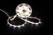 Party light & sound Light Sound LED-strip (hvit, 3m)