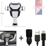 Car holder air vent mount for Samsung Galaxy A13 cell phone mount