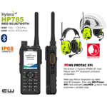 Hytera HP785 Håndholdt UHF/VHF med BLUETOOTH 5.0 (IP68)