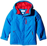 Columbia Boy's Alpine Free Fall Waterproof Jacket - Hyper Blue/Bright Red, 2X-Small