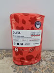Pura Premium Eco Nappy Pants Size 6 (14+Kg / 30+Lbs) 1 Pack of 18 Baby Toddler