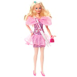 Barbie Doll, Curly Blonde Hair, 80s-Inspired Prom Night, Barbie Rewind Series, Prom Queen, Nostalgic Collectibles and Gifts, HJX20