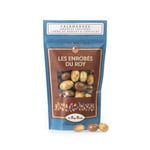Le Roy René Choklad- & nougatcrémedragerade rostade mandlar, 145 g