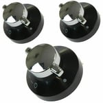 FITS STOVES BELLING NEW WORLD DIPLOMAT HYGENA GAS OVEN HOB CONTROL KNOB 3 PACK