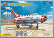 Modelsvit 72043 1:72nd scale MiG-21F-13 "007" (Operation Diamond)