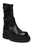 Miquel *Villkorat Erbjudande Shoes Boots Ankle Boot - Flat Svart Pavement