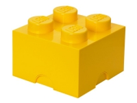 LEGO Storage Brick 4 - Lagerboks - lysegul