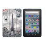 2in1 Tablet Set for Amazon Kindle Fire 7 12. Generation 2022 7 Inch Cover +