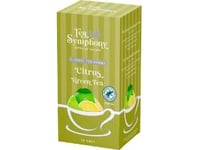 Te Tea Symphony Citrus Green Tea 20 Breve Rainforest Alliance,6 Pk X 20 Stk/Krt