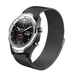 New Watch Straps 22mm for Huawei Watch GT2e GT2 46mm Milanese Metal Strap(Black) Smart Wear (Color : Black)