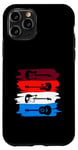 iPhone 11 Pro Electric And Acoustic Guitars Within Paint Brush Strokes Case